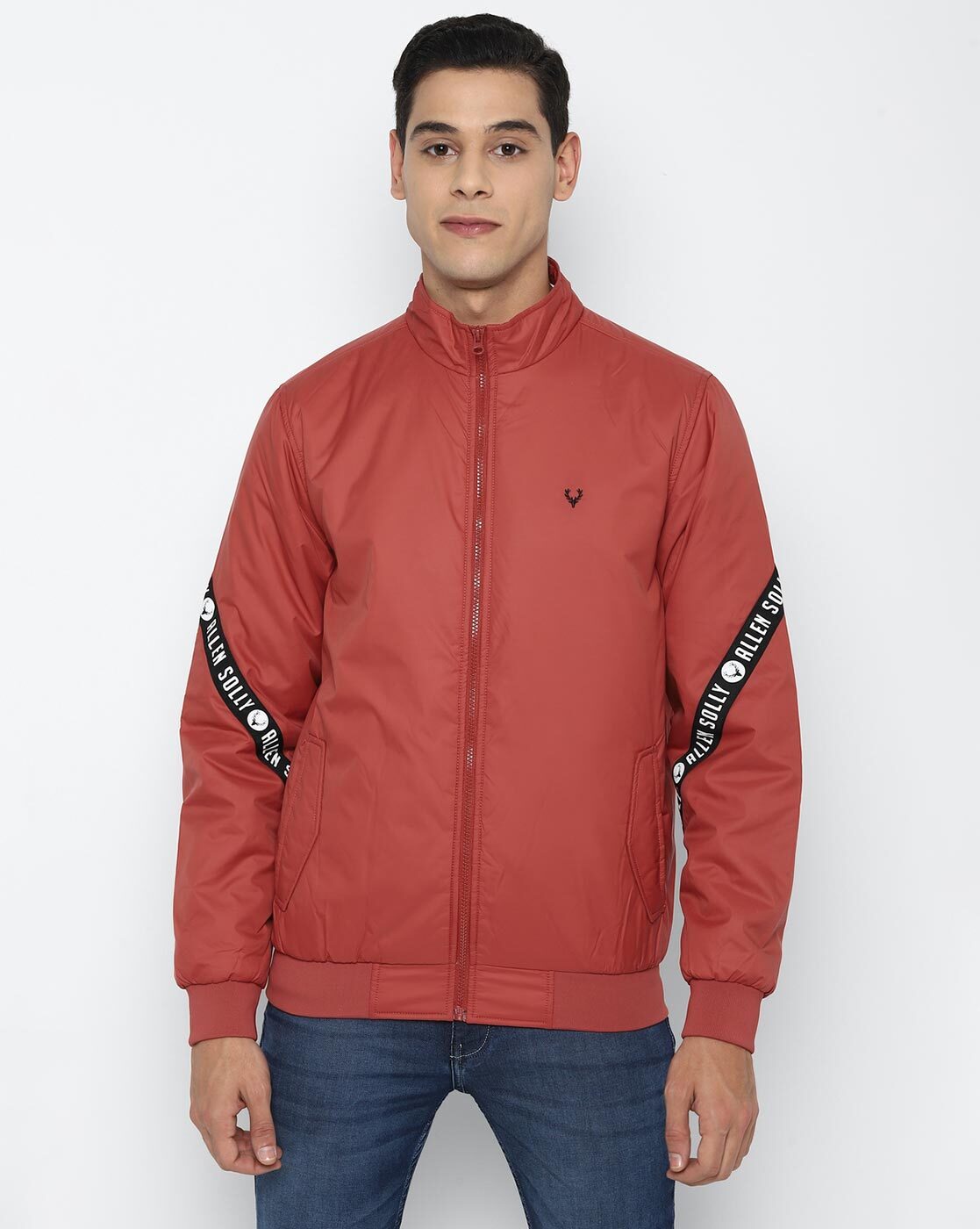 Green Men Jackets Allen Solly - Buy Green Men Jackets Allen Solly online in  India