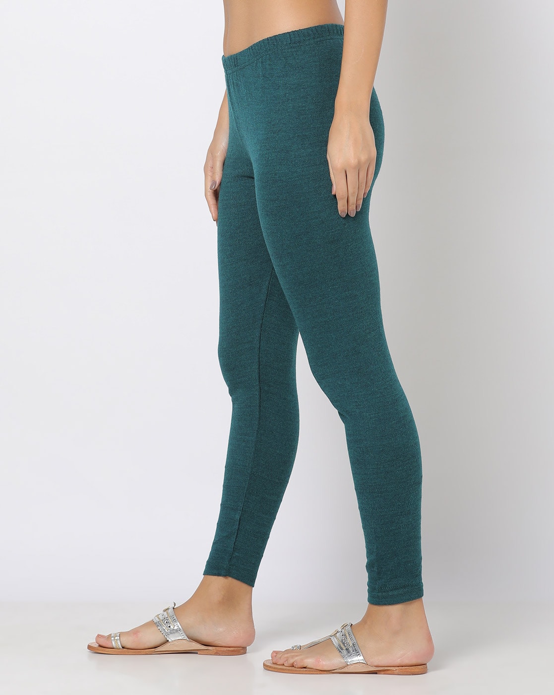 Buy Green Leggings for Women by AVAASA MIX N' MATCH Online