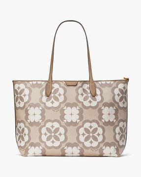 Buy KATE SPADE Oversized Spade Flower Monogram Coated Canvas