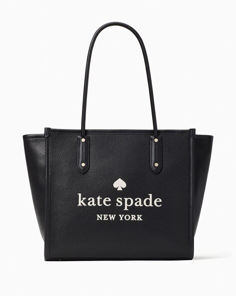 Buy KATE SPADE Ella Medium Tote Bag | Black Color Women | AJIO LUXE