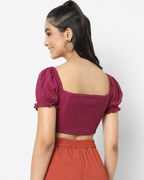 Buy Magenta Tops for Women by Vastrado Online