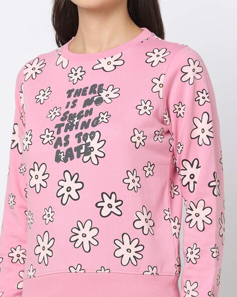 Buy Pink Sweatshirt & Hoodies for Women by RIO Online