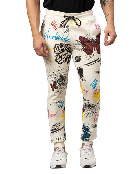 Buy Off White Track Pants for Men by Being Human Online