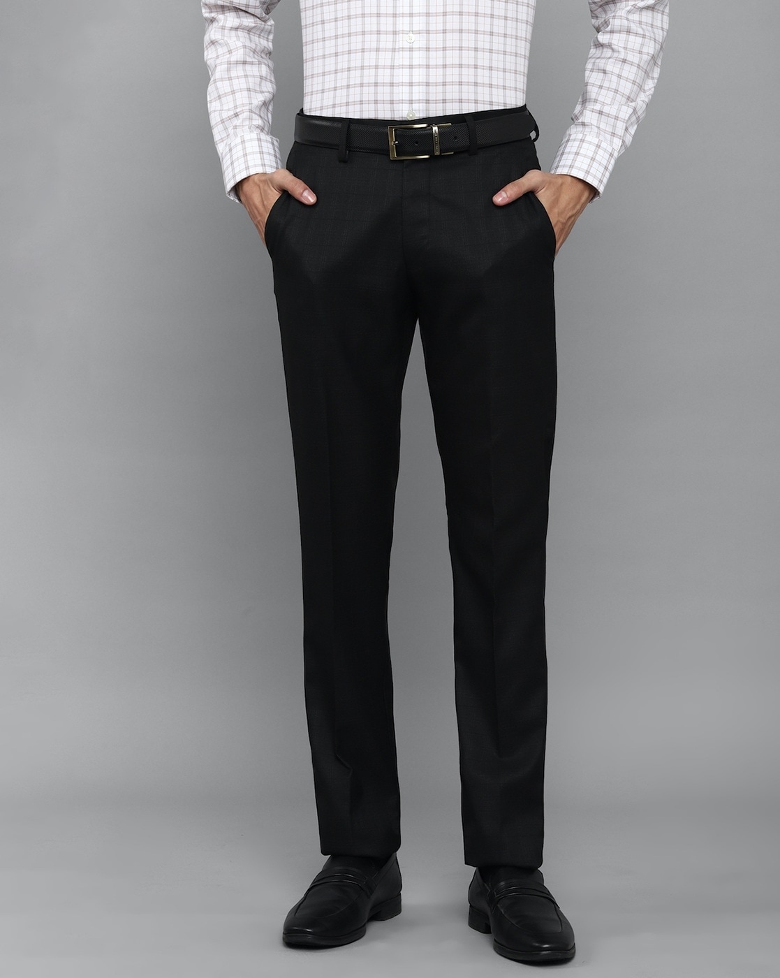 Formal Trouser Shop Online Men Black Cotton Rayon Formal Trouser  Cliths