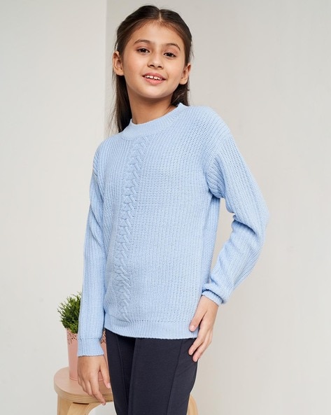 Girls light blue clearance sweater