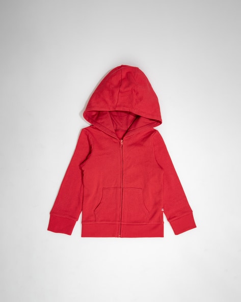 Hoodie with Front Zip Closure