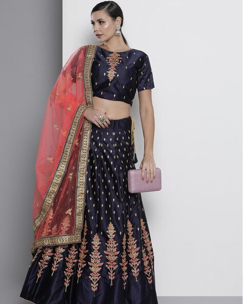 Buy Fancy Lehenga Choli At Wholesale Price at Rs.1499/Piece in gangawati  offer by Aradhana Collection