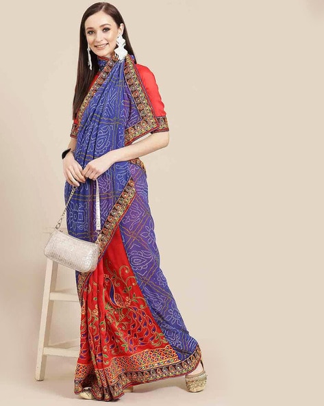 Buy Gujarati Sarees Online In India At Best Price Offers | Tata CLiQ