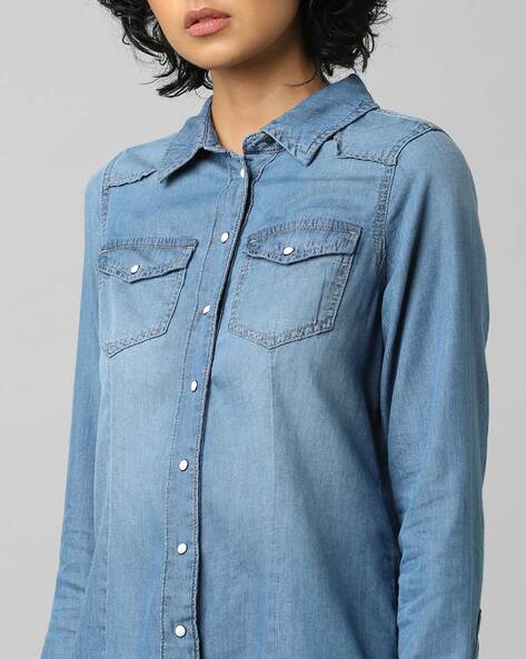 shimano Blue Women Shirts Styles, Prices - Trendyol