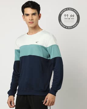 performax Colourblock Crew-Neck Sweatshirt-picture-22