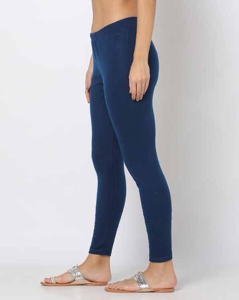 Buy Blue Leggings for Women by AVAASA MIX N' MATCH Online