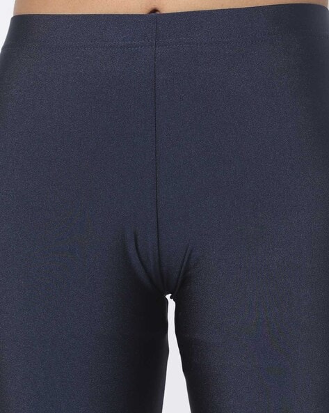 Buy Navy Blue Leggings for Women by Svrnaa Online