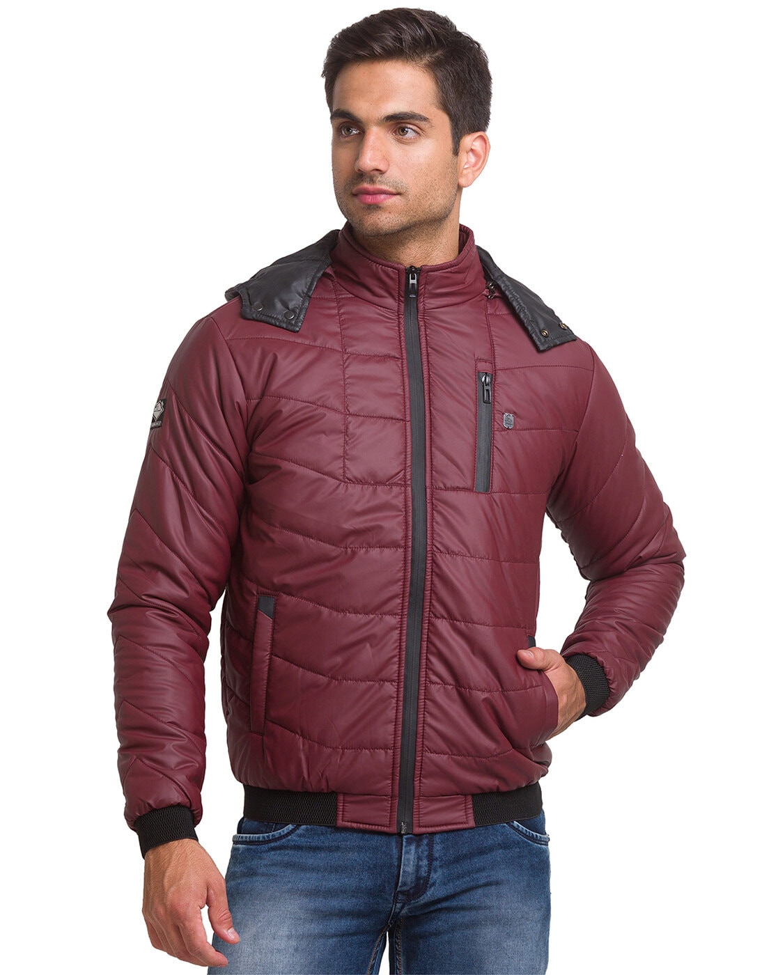 Buy Black Jackets & Coats for Men by KOTTY Online | Ajio.com