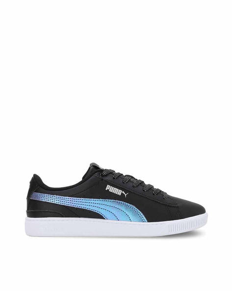 Puma casual shoes black blue best sale