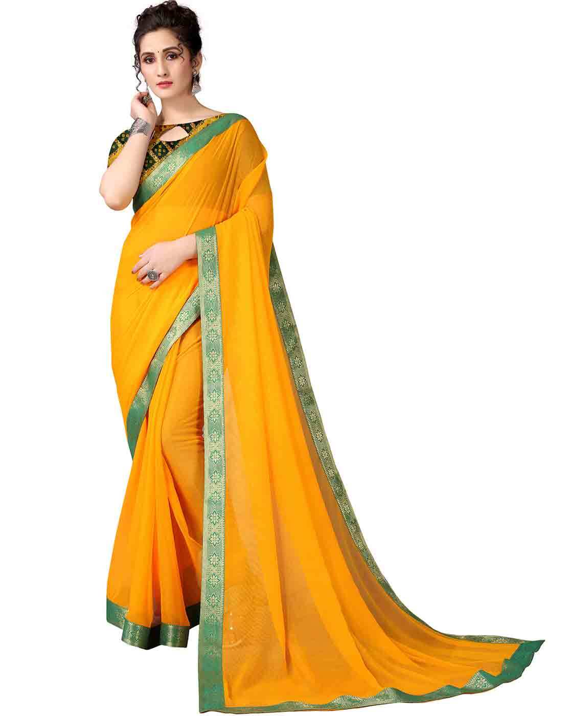 Buy Blue Sarees for Women by RIVA Online | Ajio.com