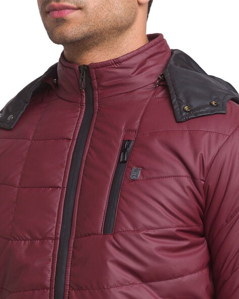 Buy BEING HUMAN Mens Hooded Solid Jacket | Shoppers Stop