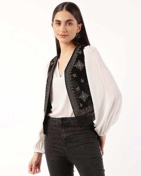 Women's Punk Eyelet Mesh Faux Leather Short Jacket – Punk Design