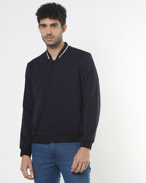 Buy Navy Blue Jackets & Coats for Men by ALTHEORY Online | Ajio.com