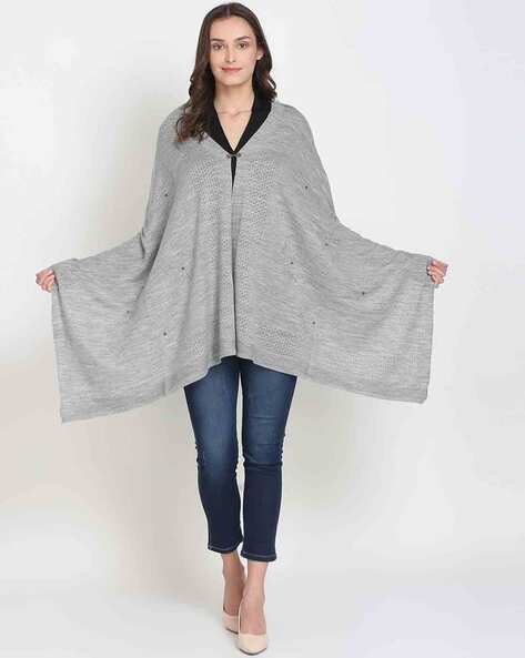 Embellished Wool Shawls Price in India