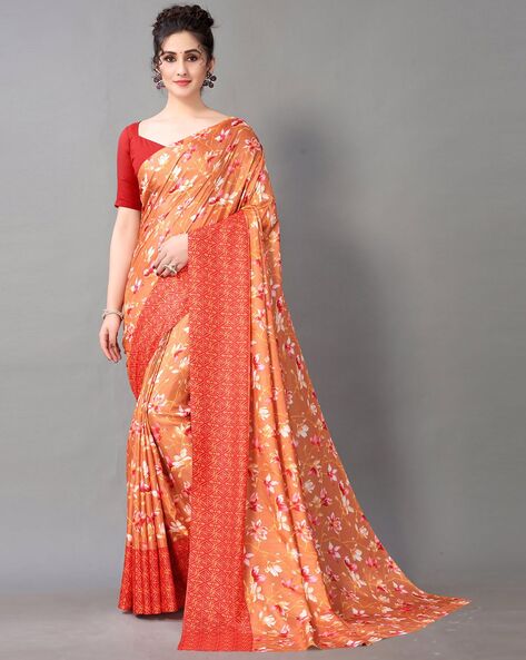 Designer Printed Mysore Silk Saree at Rs 395 | Printed Saree in Surat | ID:  21476553655