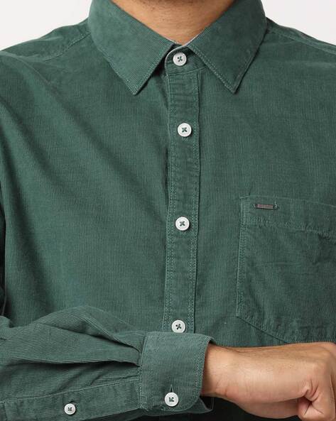 Zullen longontsteking duidelijk Buy Green Shirts for Men by LEE COOPER Online | Ajio.com