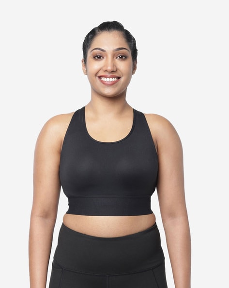 Buy Blissclub Non-Wired Seamless Sports Bra at Redfynd