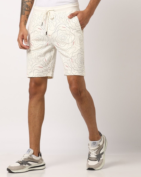 Buy White Shorts & 3/4ths for Men by Teamspirit Online