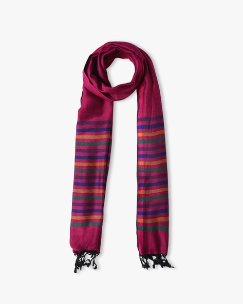 Striped Woven Stole Price in India