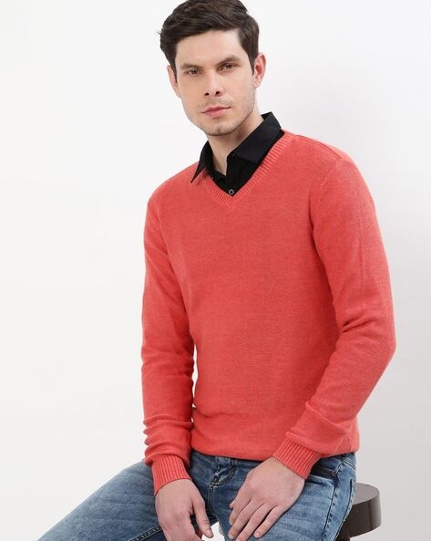 Buy Red Sweaters Cardigans for Men by KNIGHTHOOD Online Ajio