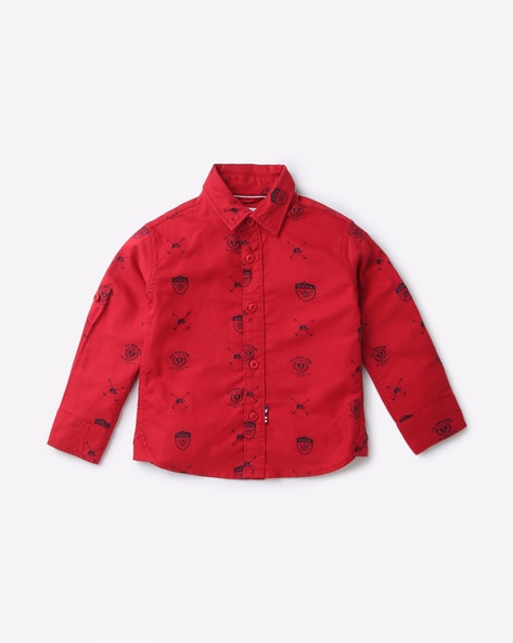 U S Polo Assn Printed Cotton Shirt