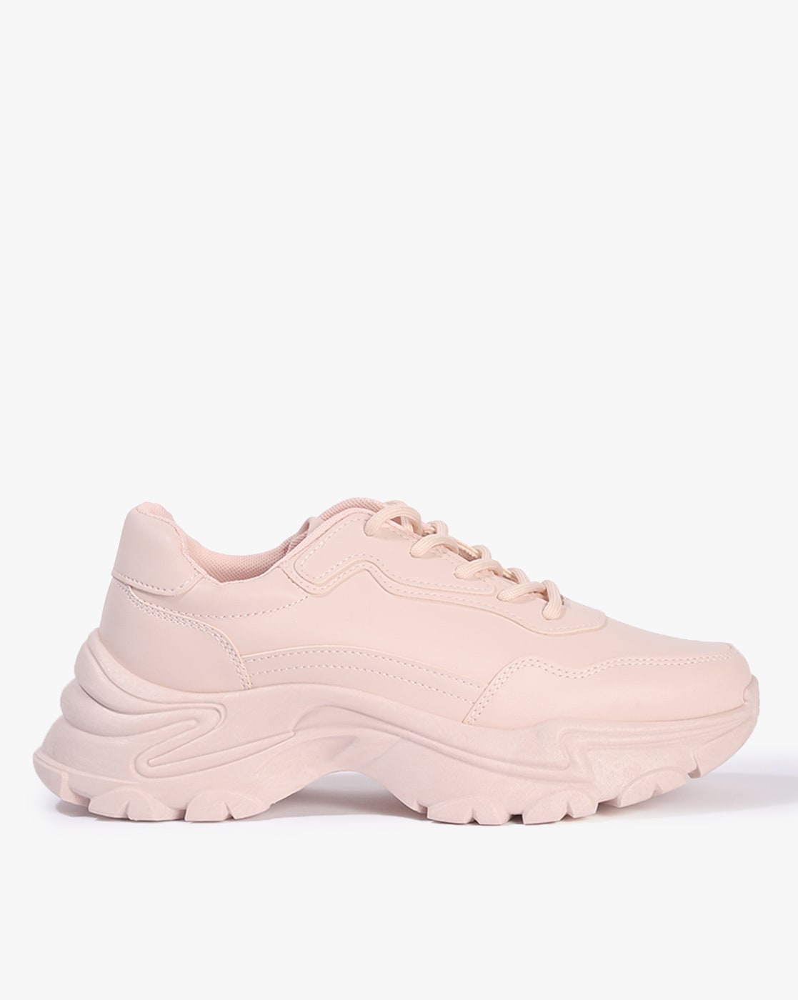 Light pink deals sneakers womens