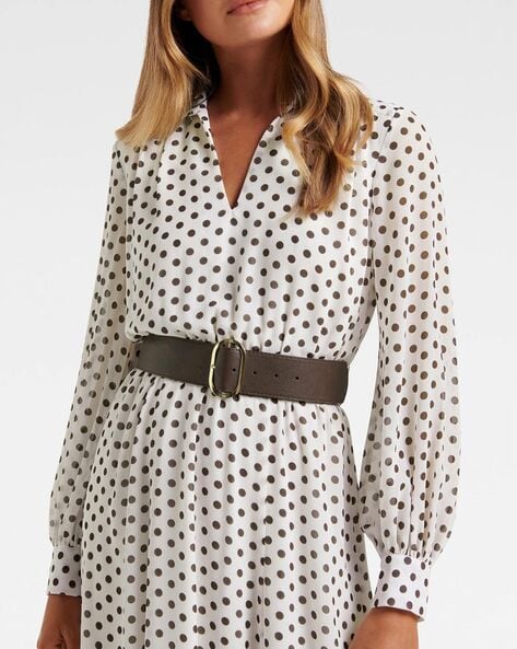 Polka dot Shirt Dress