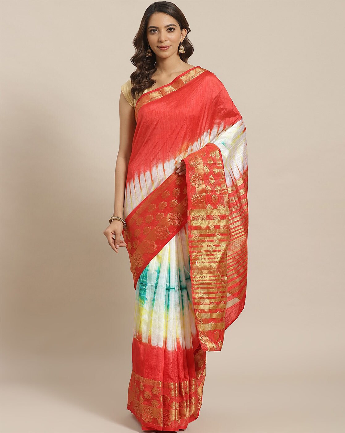 Buy Red Sarees for Women by SHAILY Online