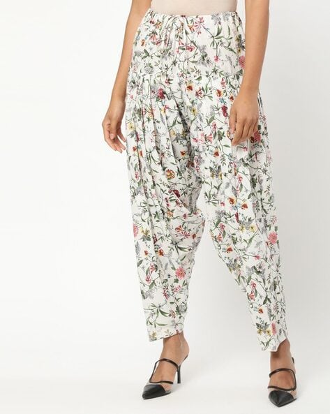 Amazon.com: Way2like Cotton Patiala Salwar Punjabi Patiyala Trouser Free  Size Yoga Pants for Women Beige : Clothing, Shoes & Jewelry