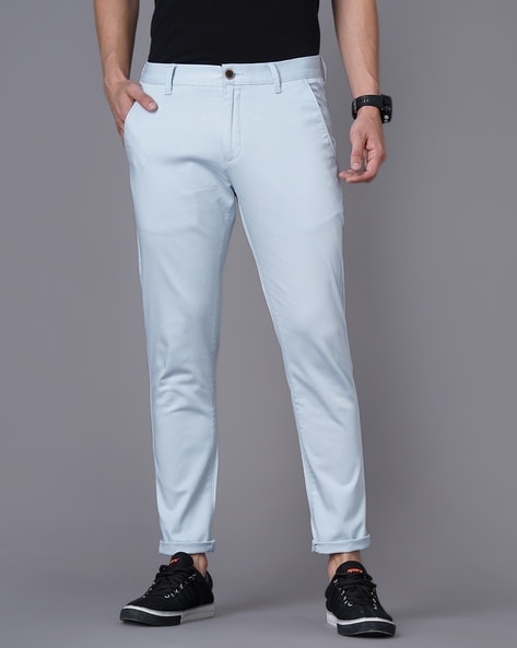 JadeBlue Formal Trousers  Buy JadeBlue Mens Solid Light Blue Terry Wool  Classic Fit Formal Trouser Online  Nykaa Fashion
