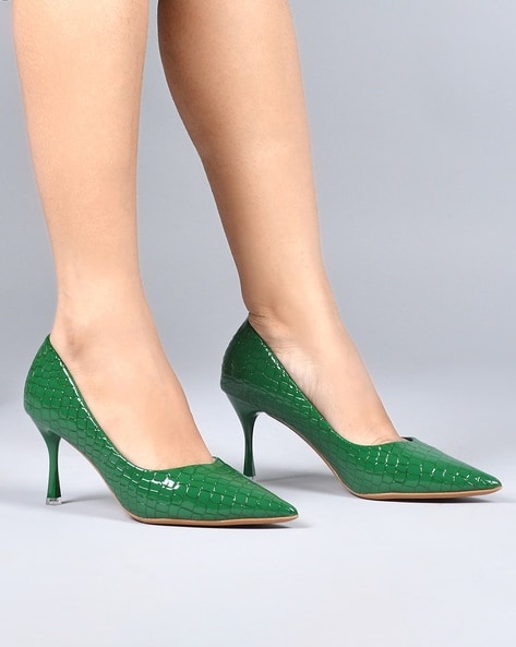 French Connection Women Green Heels - Buy French Connection Women Green  Heels Online at Best Price - Shop Online for Footwears in India |  Flipkart.com