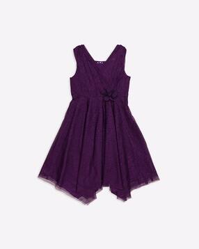 h by hamleys Shimmery Fit & Flare Dress with Floret-picture-46