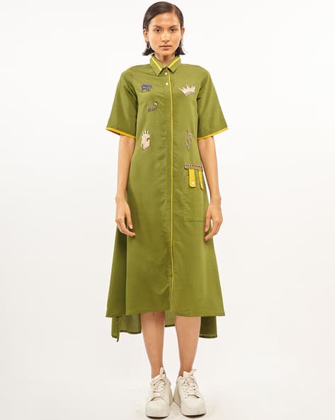 Buy Green Dresses for Women by ARHAA Online