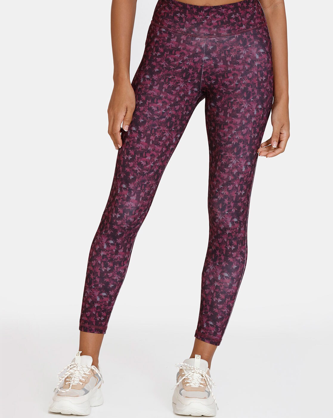 Buy Purple Leggings for Women by Zelocity Online