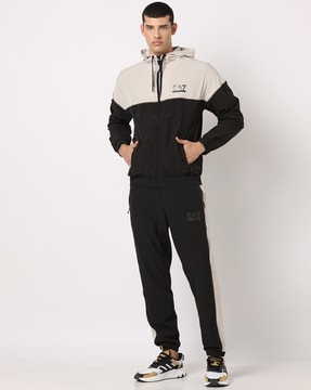 Armani slim on sale fit tracksuit