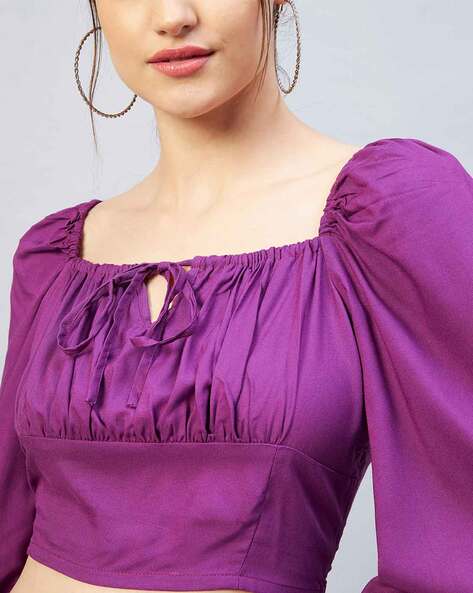 Buy Purple Tops for Women by Rare Online