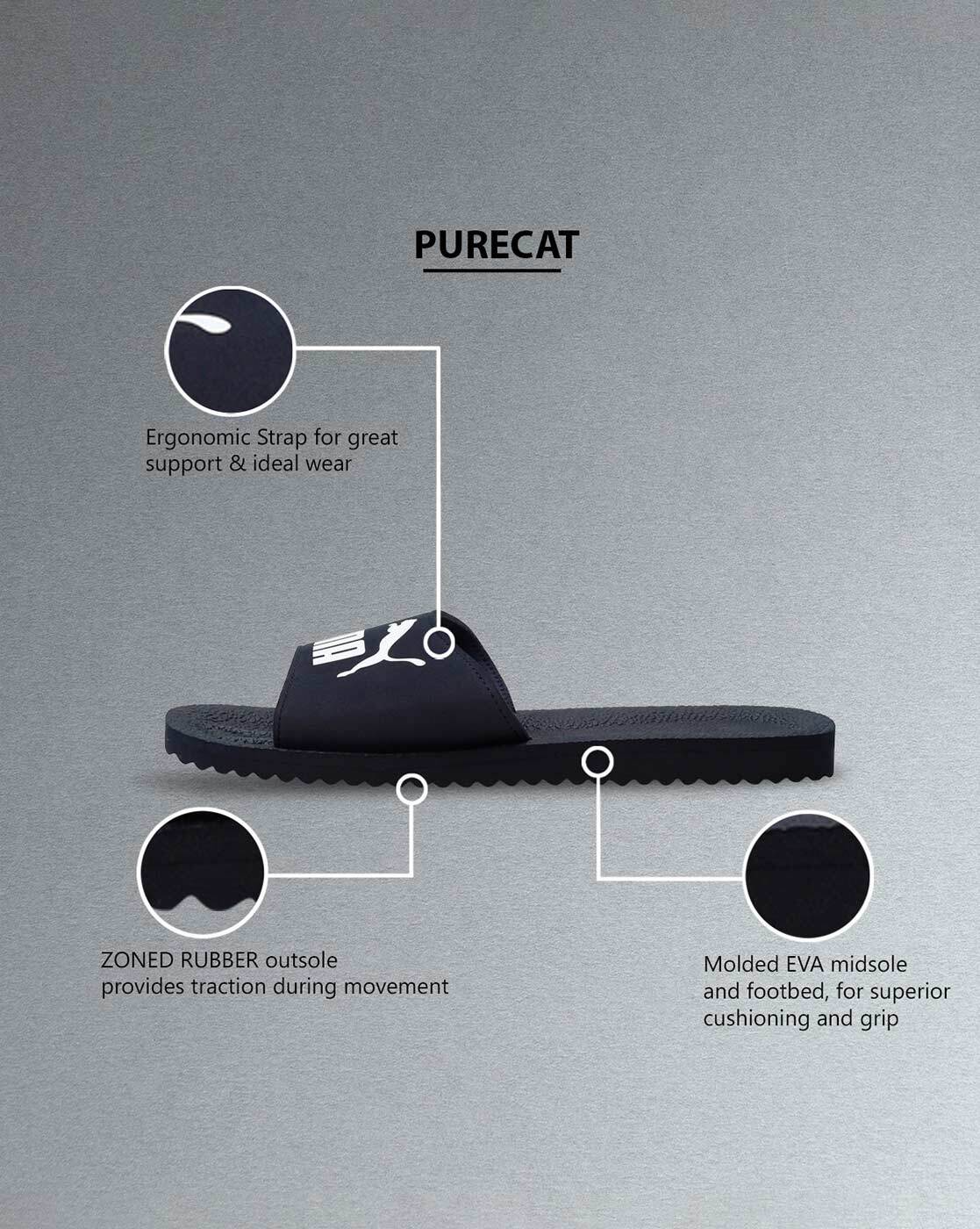 Puma purecat cheap flip flops