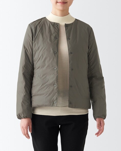 JJK0000U31 MULTI POCKET NO COLLAR JACKET