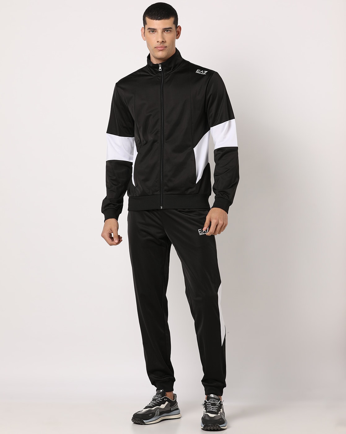 Armani tracksuit clearance white