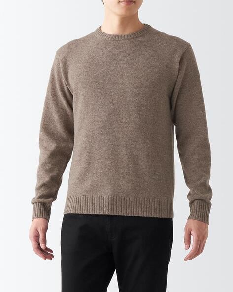 Buy Beige Sweaters & Cardigans for Men by MUJI Online