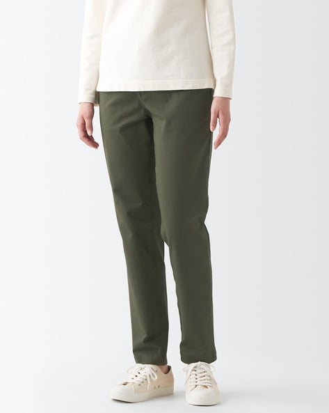 Bergamo White Stretch Cotton and Linen Chino - Custom Fit Pants