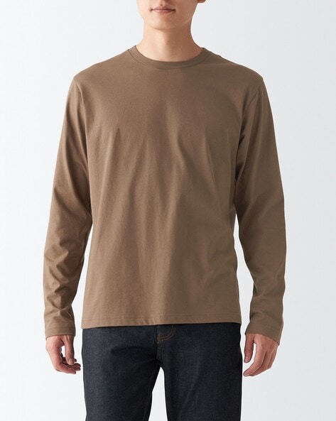 MUJI Men's Washed Woven T-Shirt