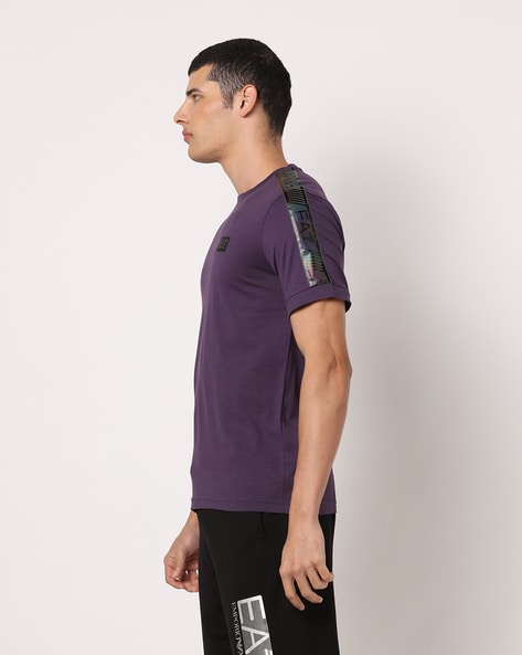 Buy Purple Tshirts for Men by EA7 Emporio Armani Online Ajio