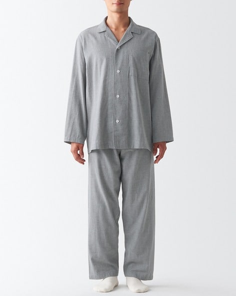 Side Seamless Double Gauze Pajamas