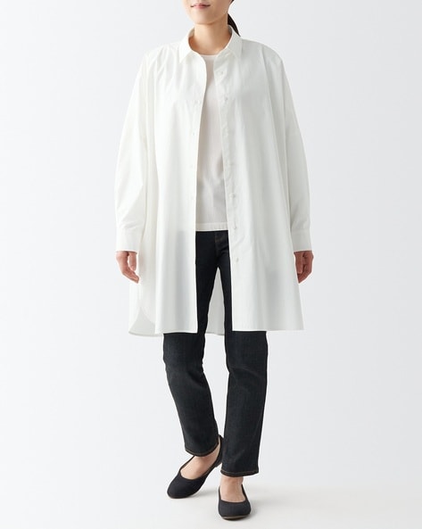 Buy Ivory Shirts for Women by MUJI Online